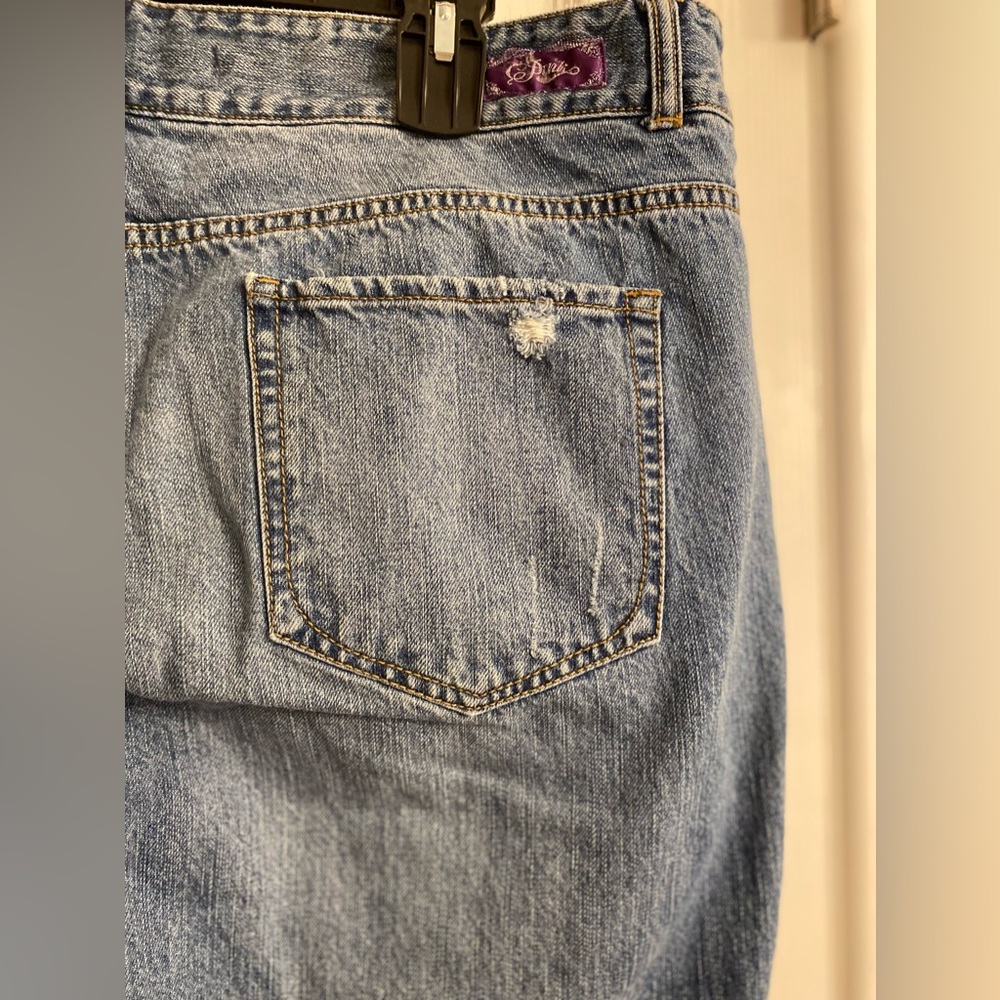 C. Pink : Celebrity Pink- Denim Blue Jeans, Distressed, Size 22 - Picture 8 of 14